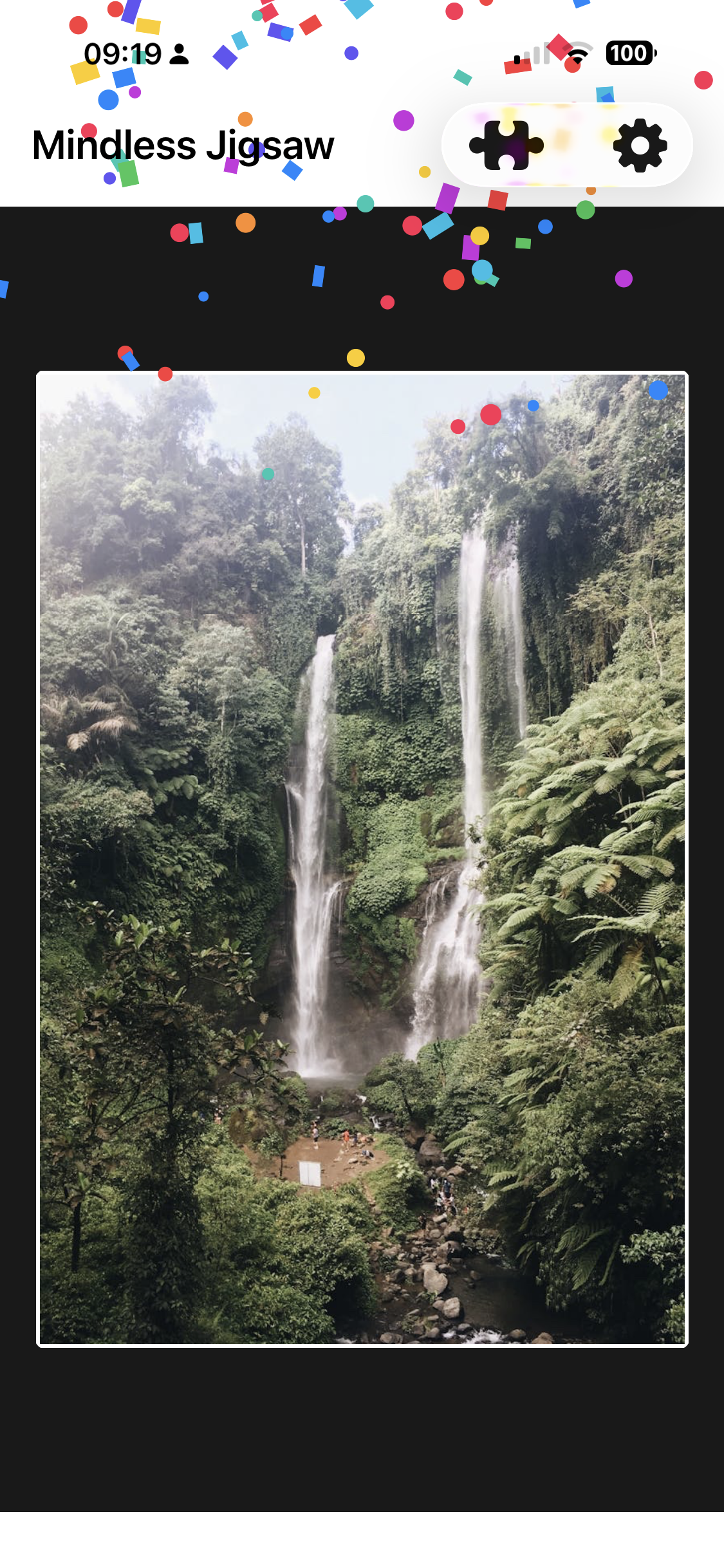 Waterfall Puzzle